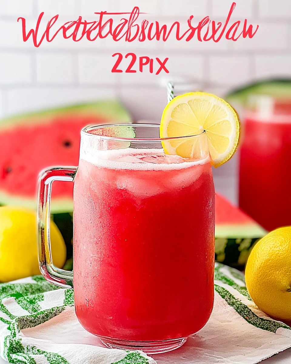 Watermelon Lemonade