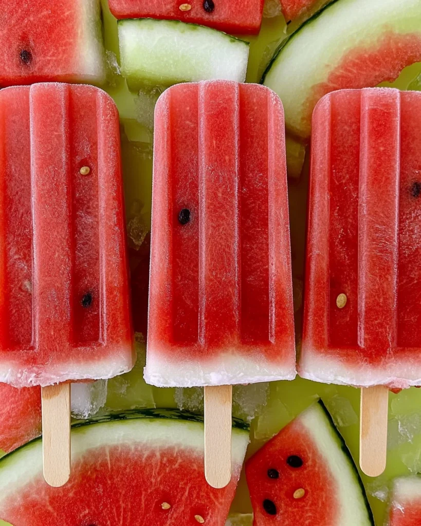 Watermelon Popsicles