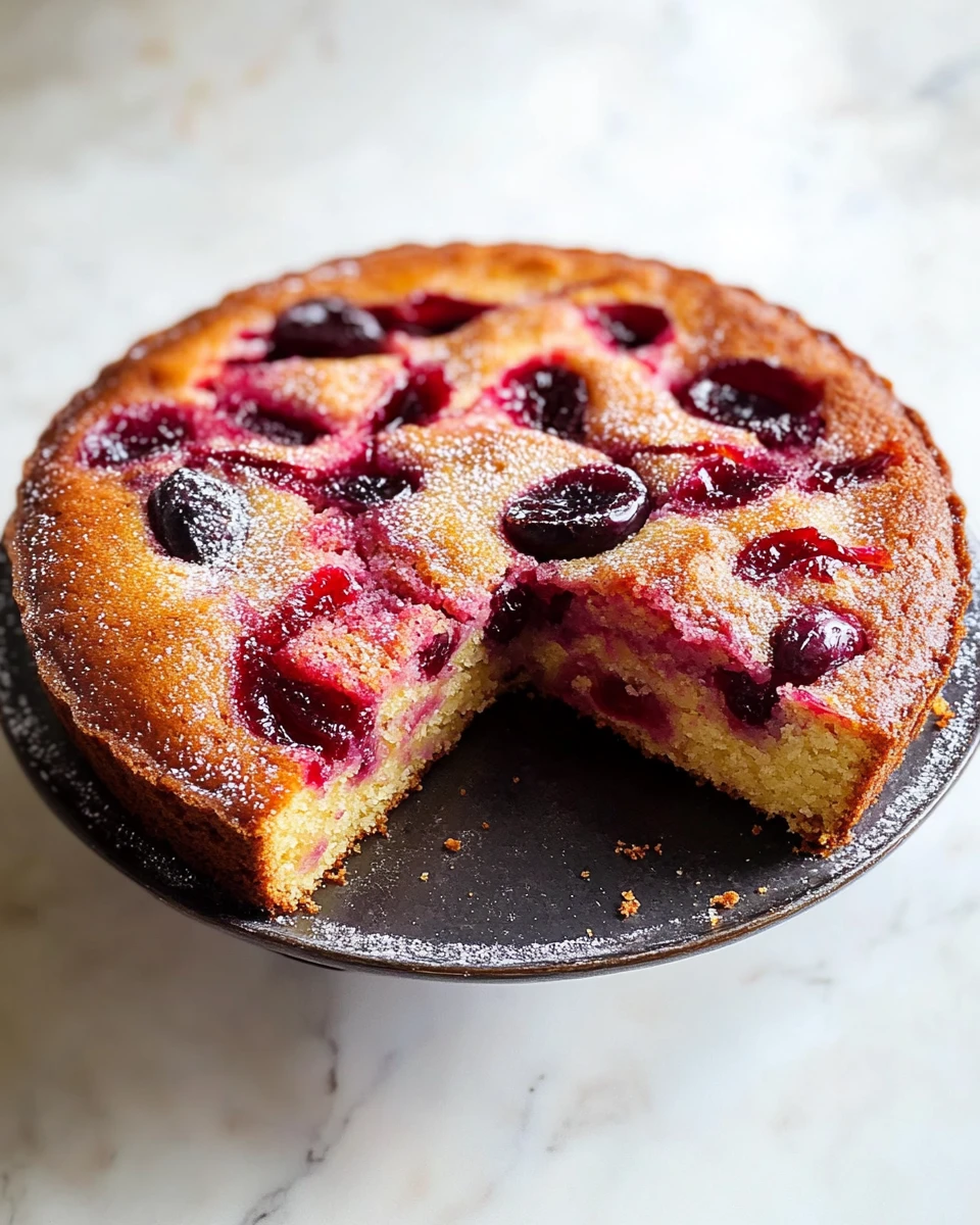 Yogurt Plum Cake