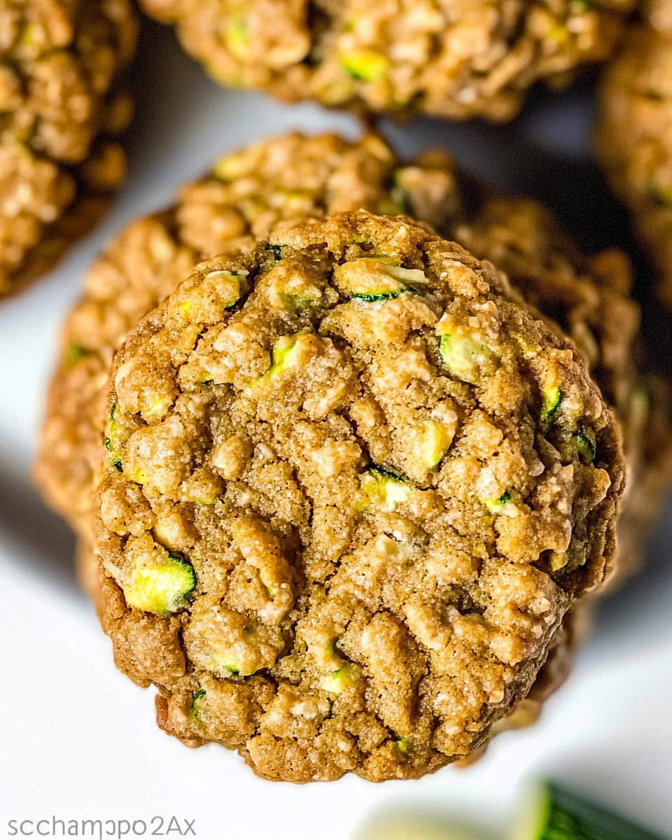 Zucchini Bread Breakfast Cookies