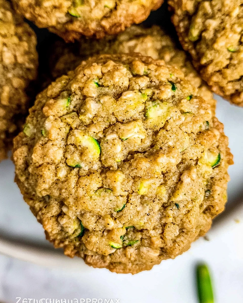 Zucchini Bread Breakfast Cookies
