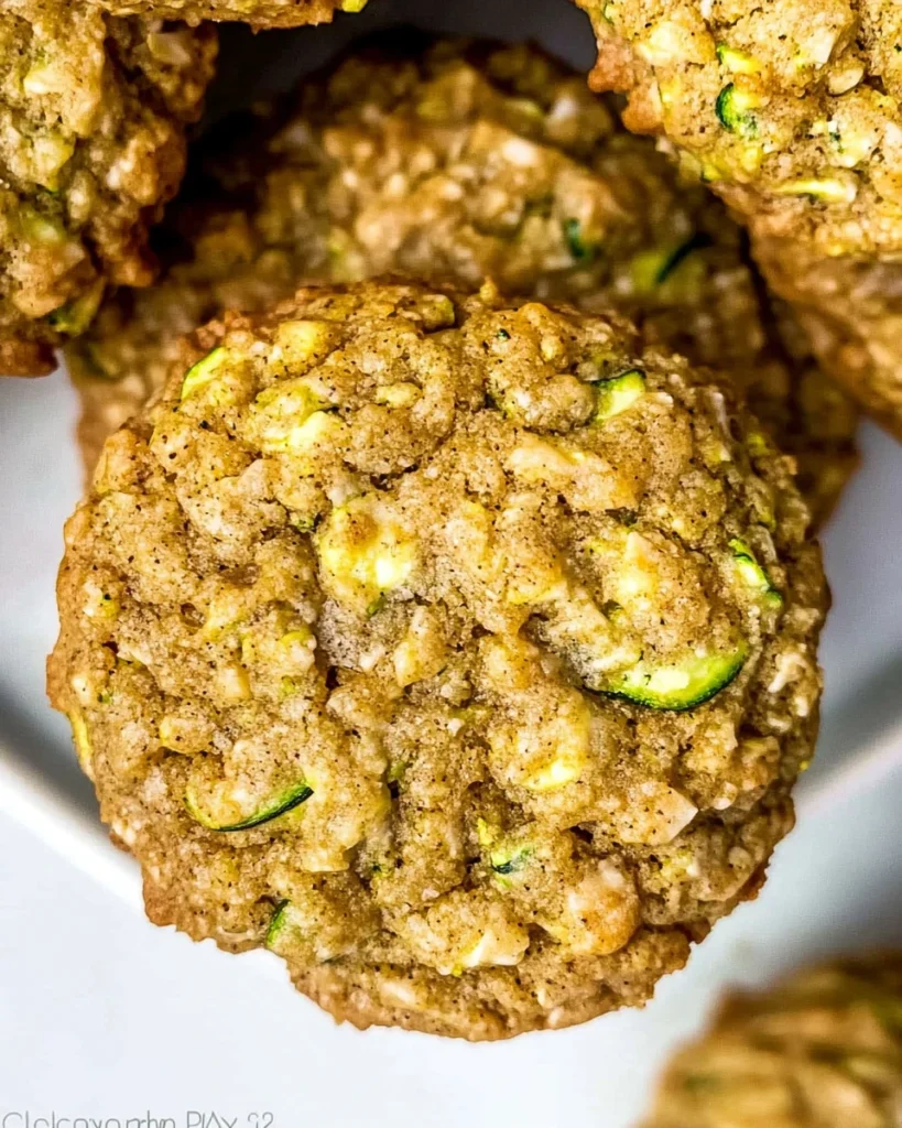 Zucchini Bread Breakfast Cookies