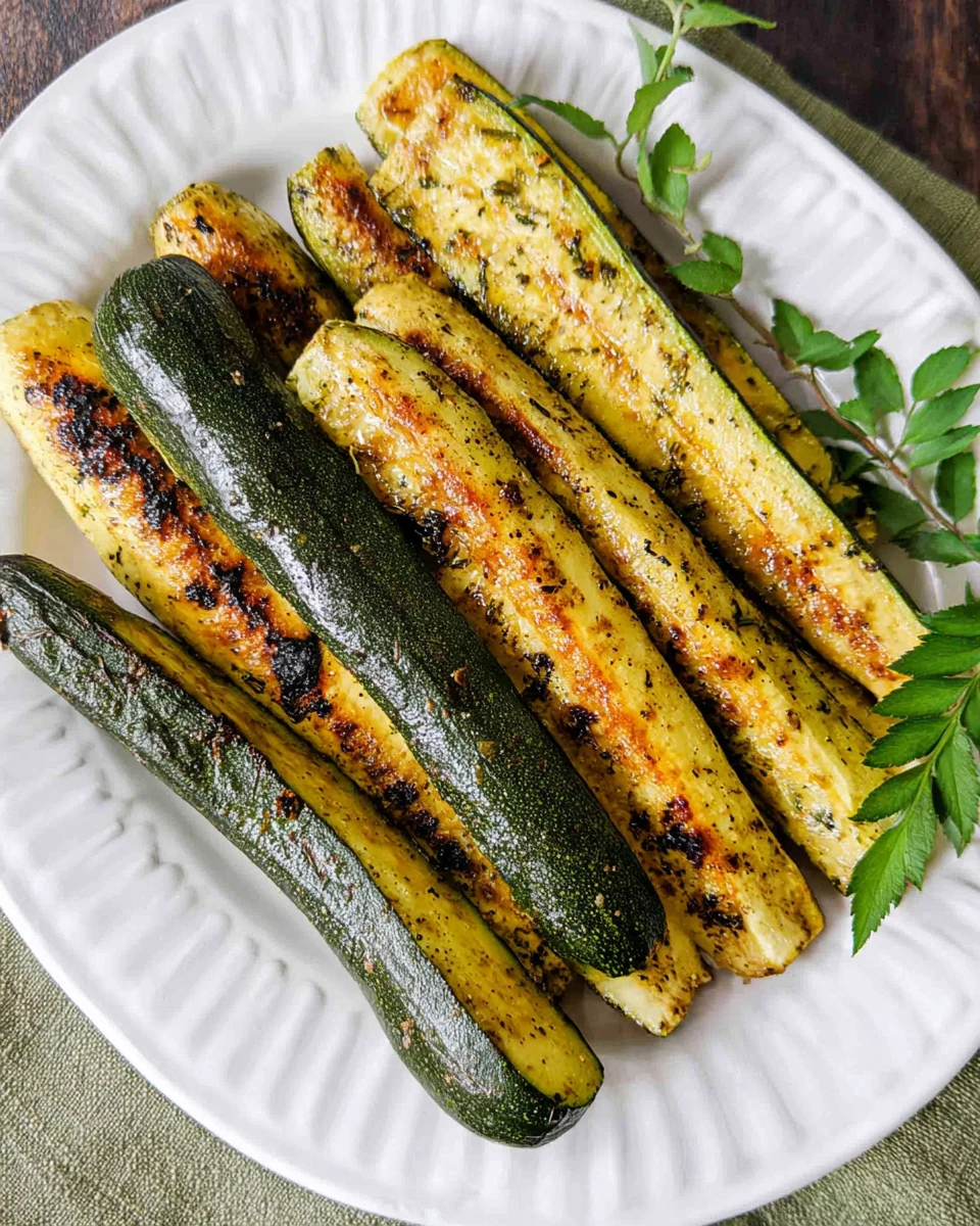 20 Minute Roasted Zucchini (Not Soggy!)