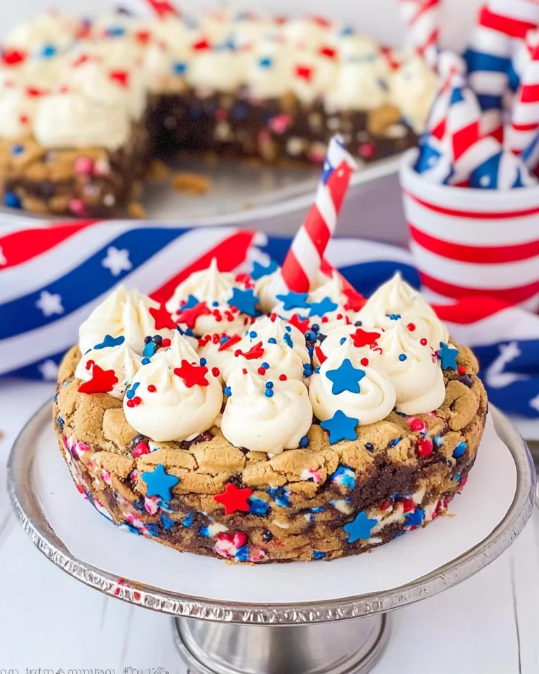 4th of July Cookie Cake