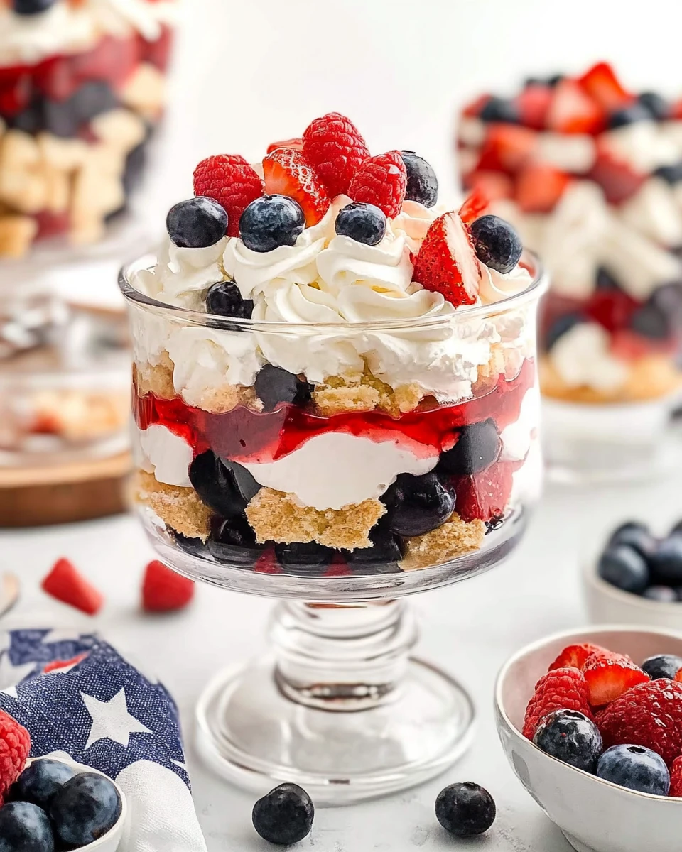 4th of July Trifle