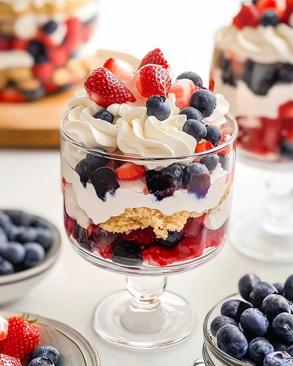 4th of July Trifle