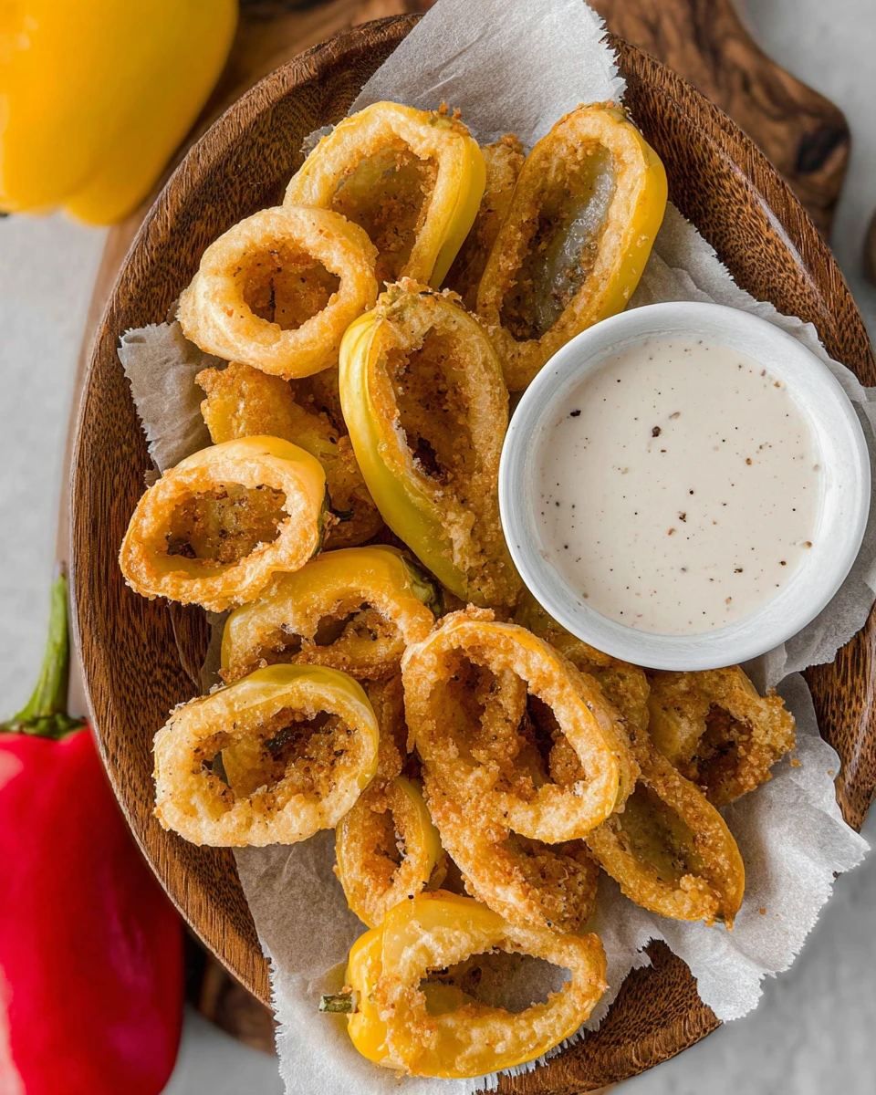 Air Fryer Banana Peppers