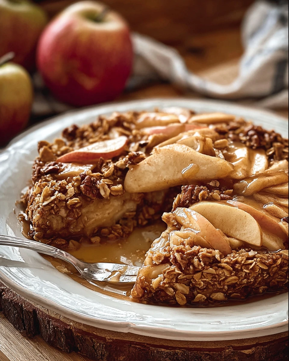 Amish-Style Apple and Cinnamon Baked Oatmeal