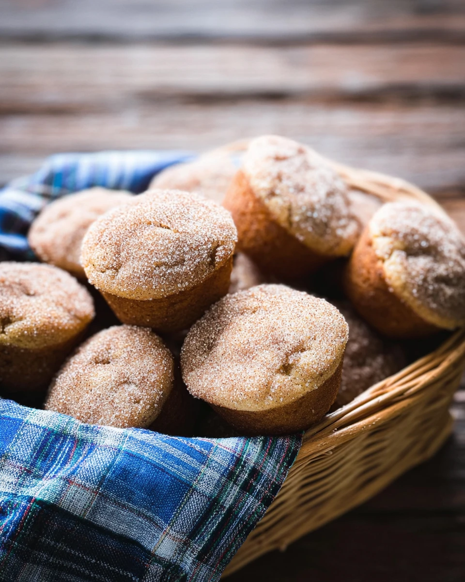 Apple Cider Doughnut Muffins