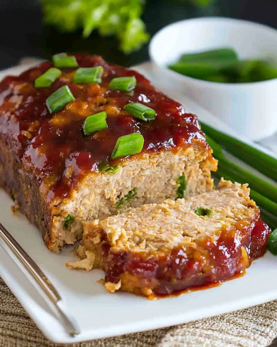Asian Style Chicken Meatloaf