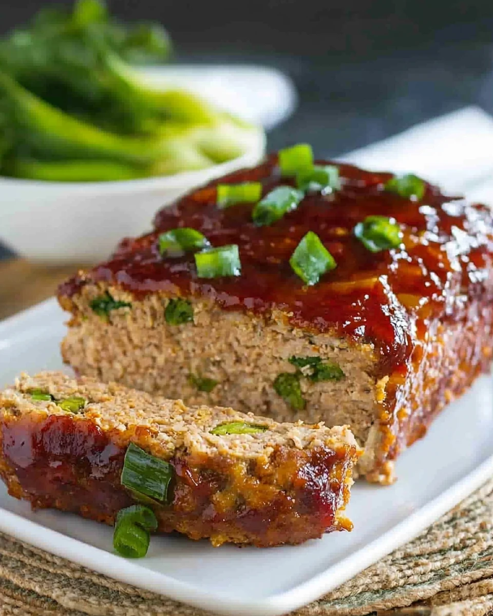 Asian Style Chicken Meatloaf