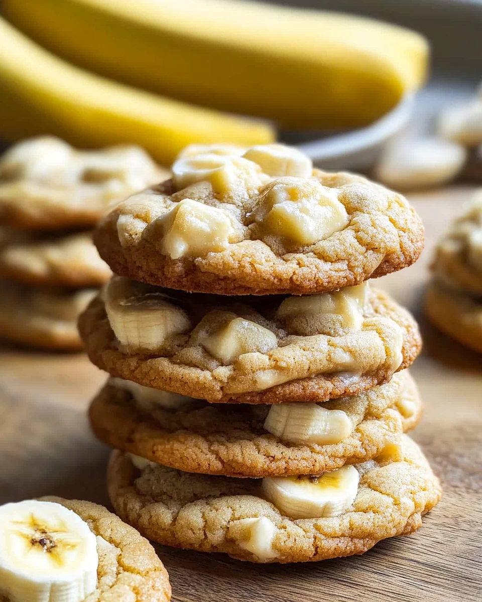 Banana Cream Pie Cookies