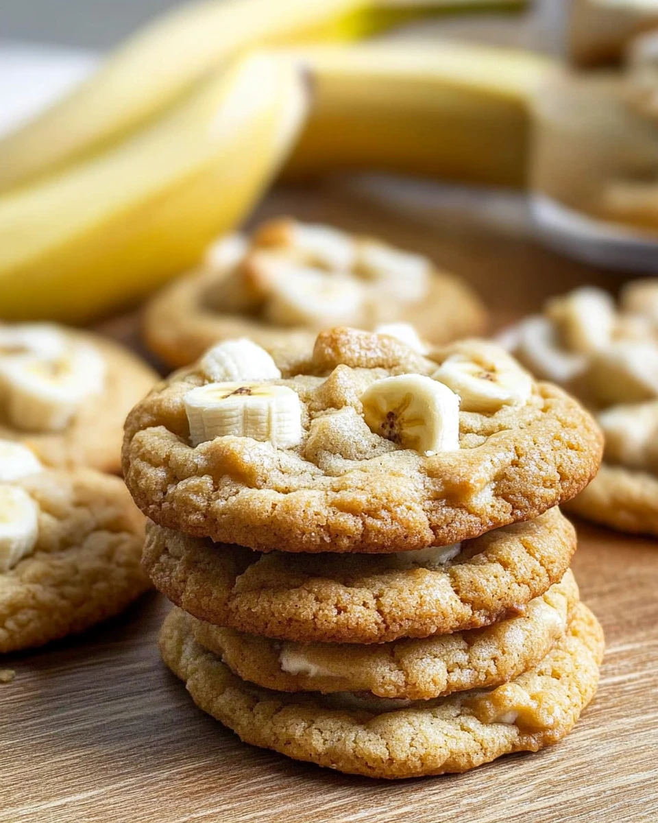 Banana Cream Pie Cookies