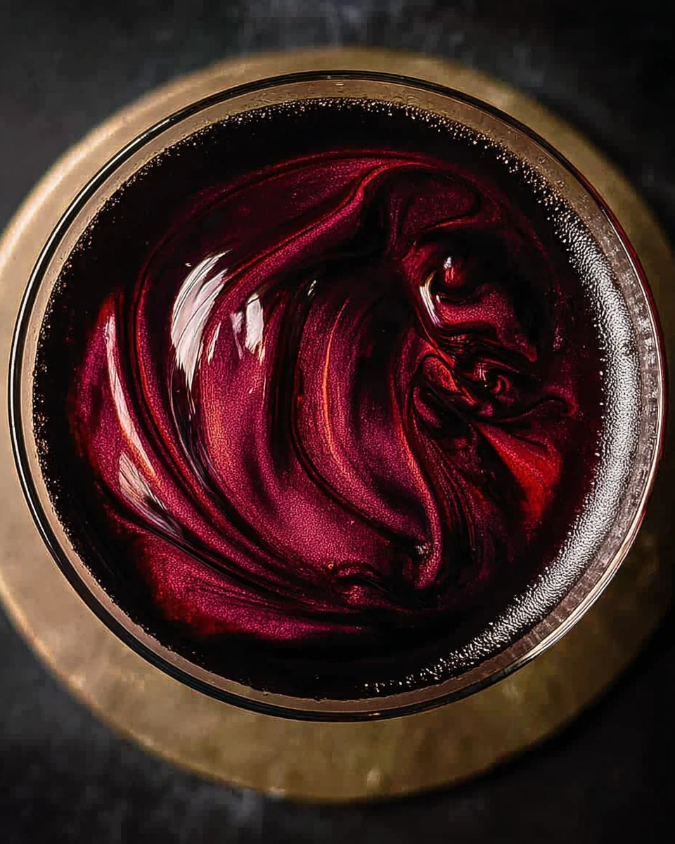Black Magic Martini