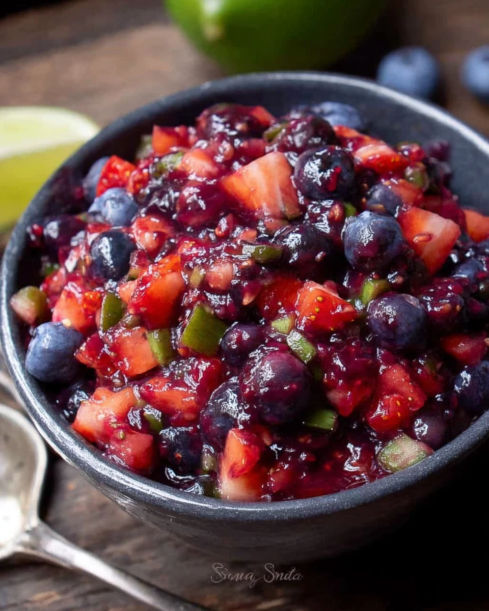 Blueberry Salsa