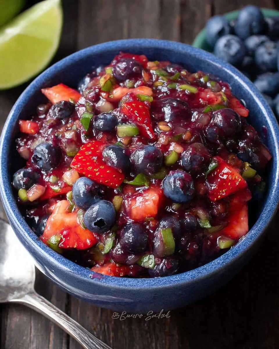 Blueberry Salsa