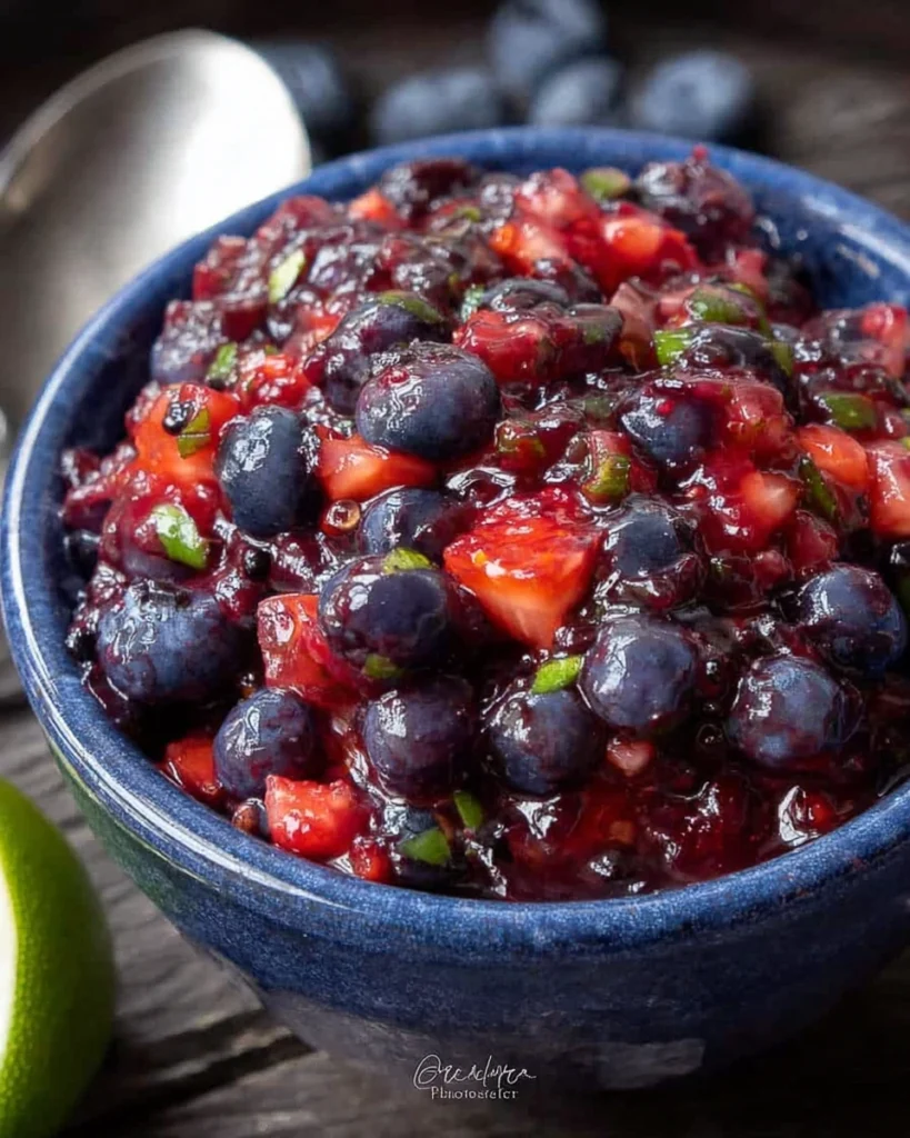 Blueberry Salsa