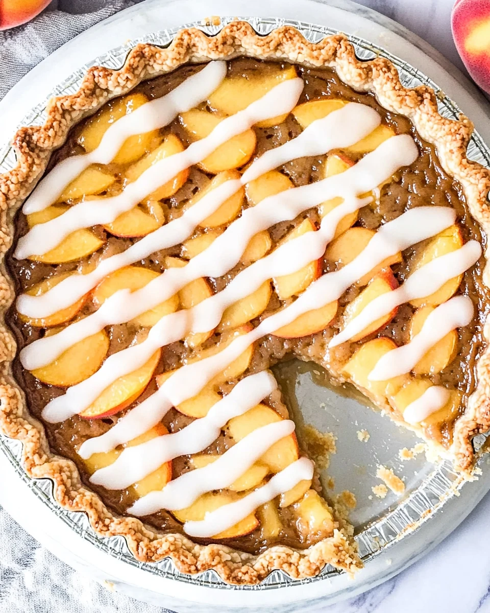 Brown Butter Peach Tart