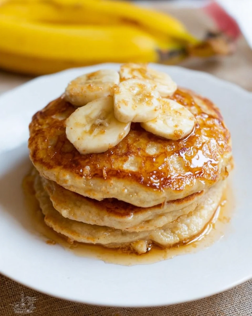 Brown Sugar Banana Pancakes