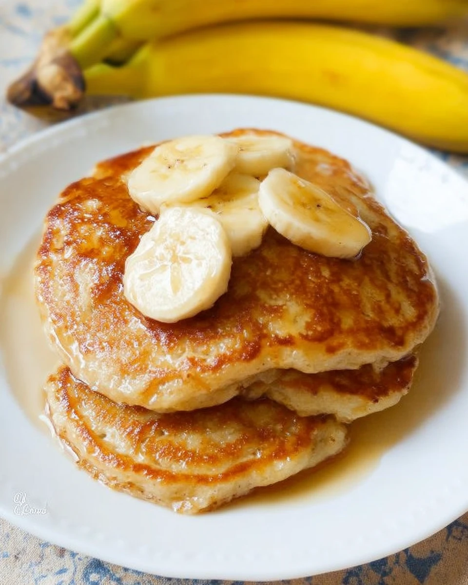 Brown Sugar Banana Pancakes