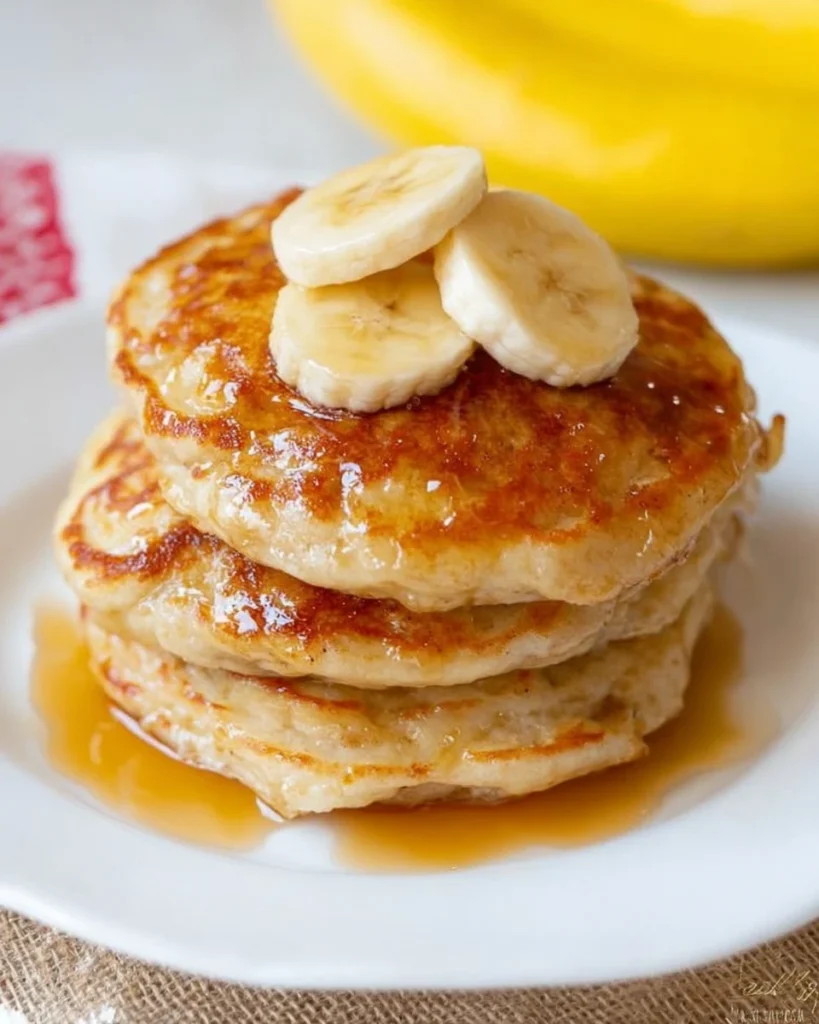 Brown Sugar Banana Pancakes