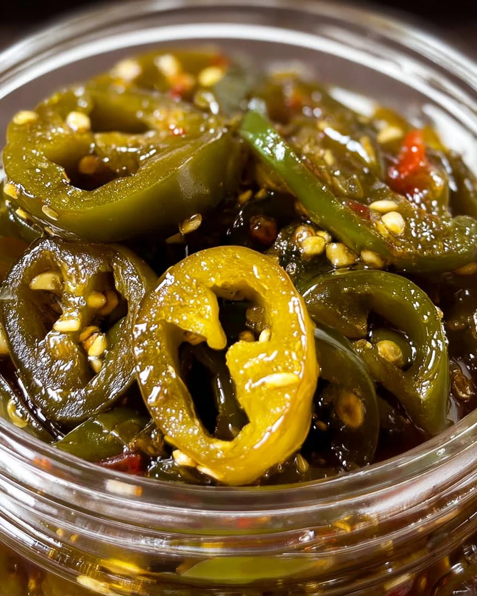 Candied Jalapenos