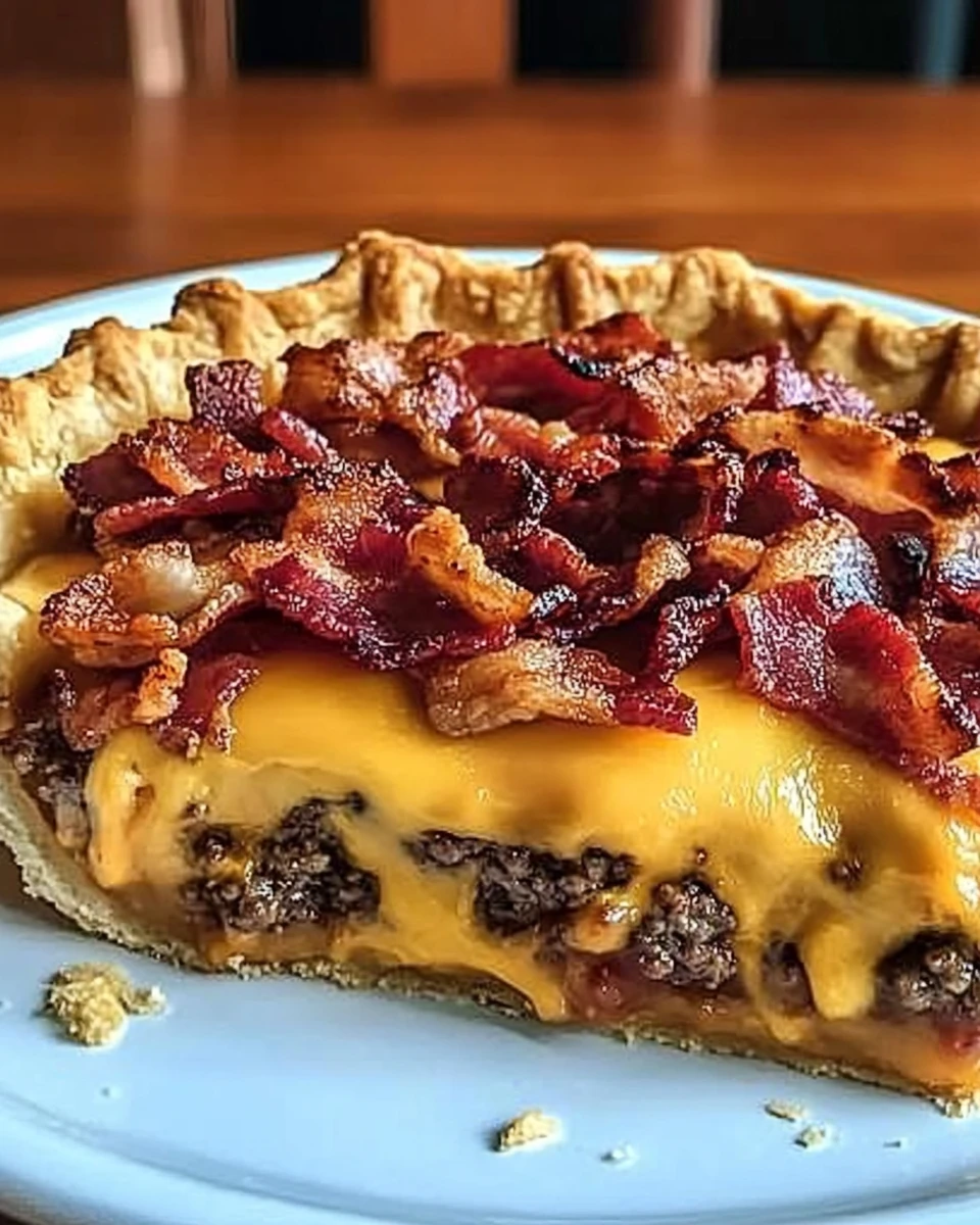 Carnivore Bacon Cheeseburger Pie