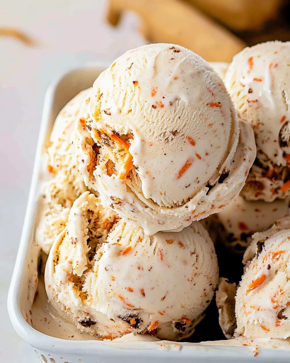 Carrot Cake Ice Cream