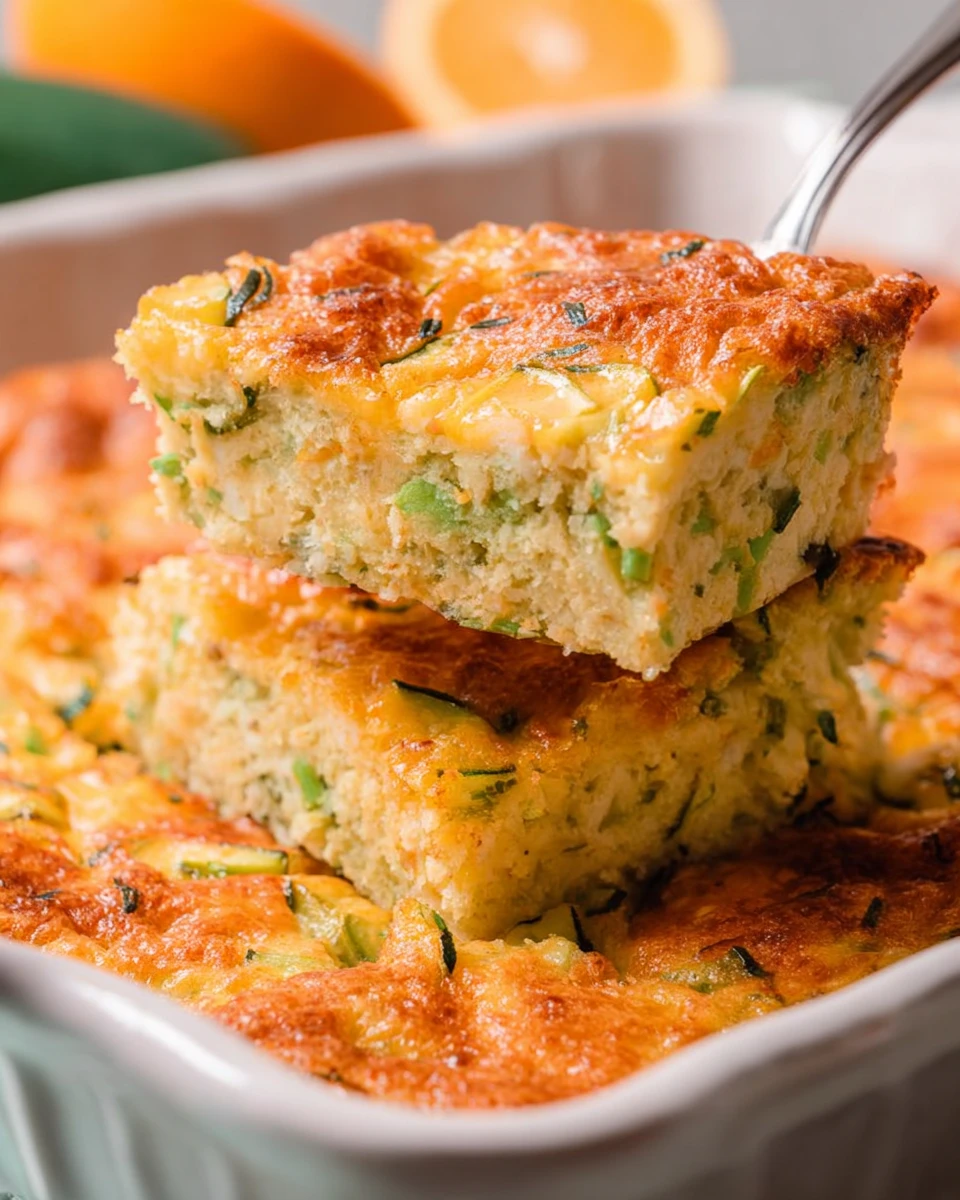 Cheesy Zucchini Bake