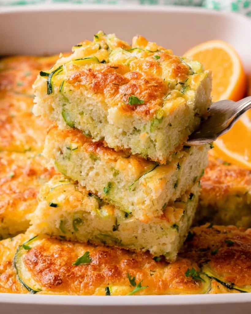Cheesy Zucchini Bake