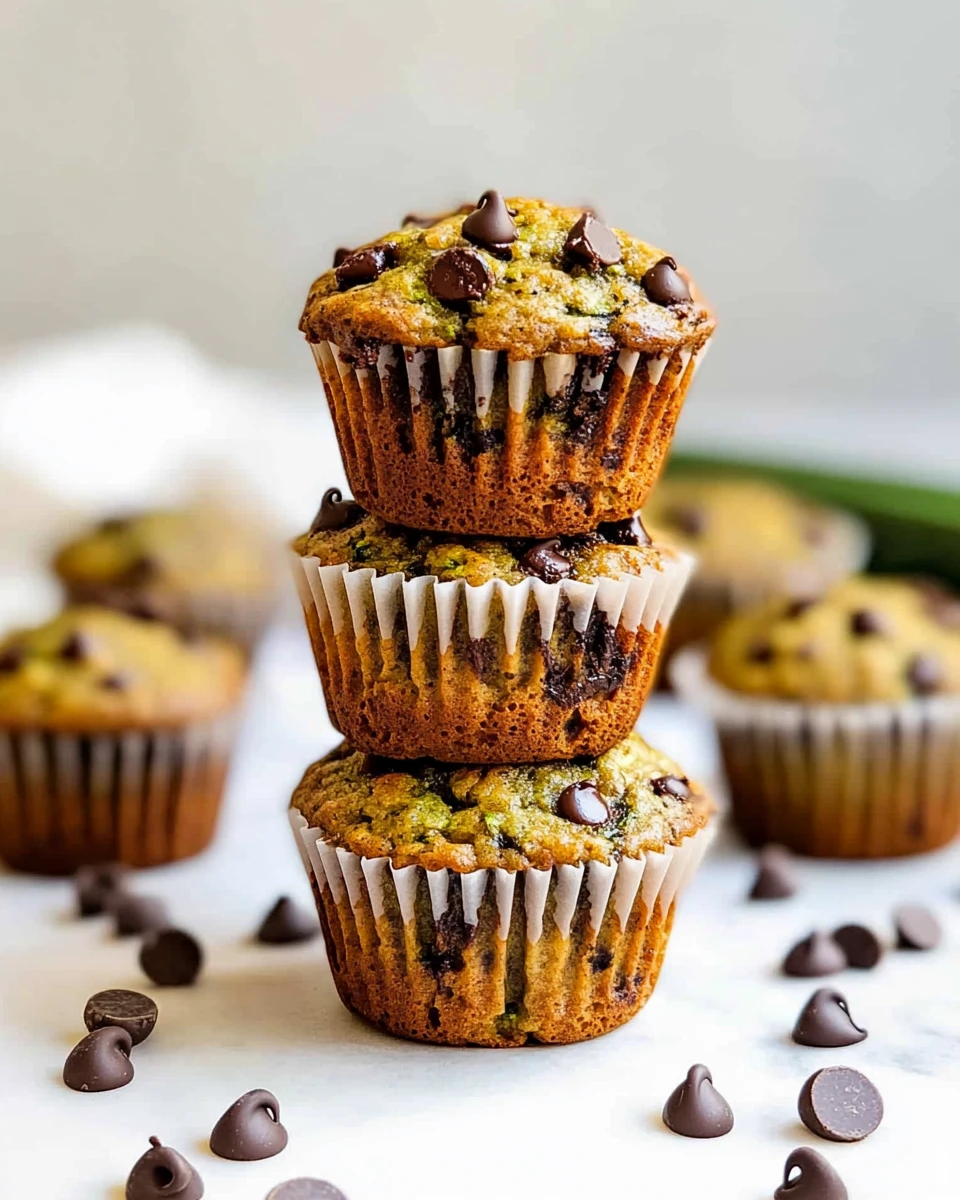 Chocolate Chip Zucchini Muffins