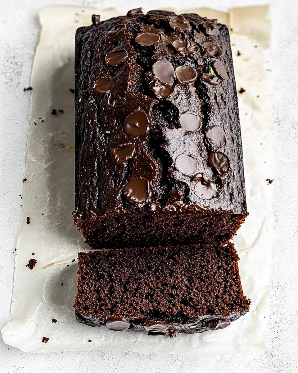 Chocolate Zucchini Bread