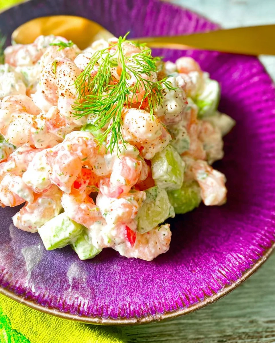 Cold Dill Shrimp Salad