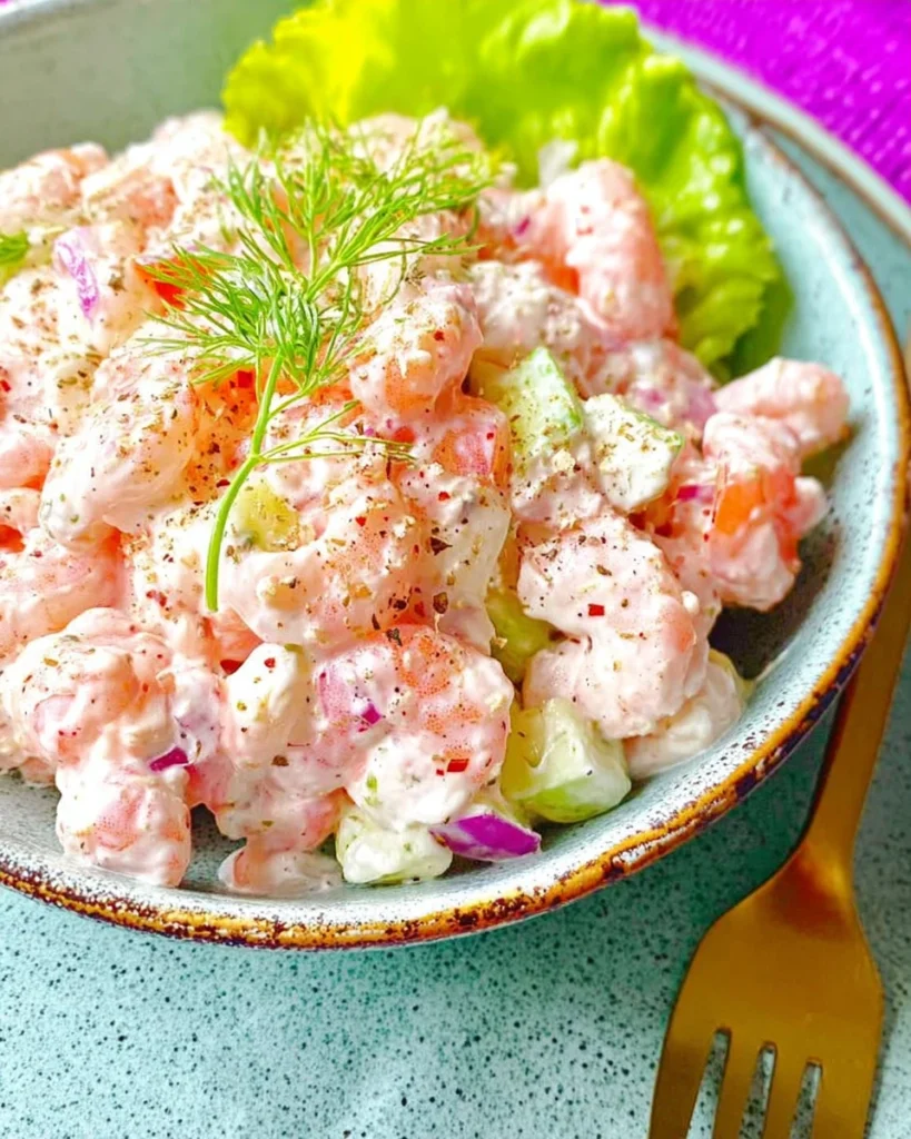 Cold Dill Shrimp Salad