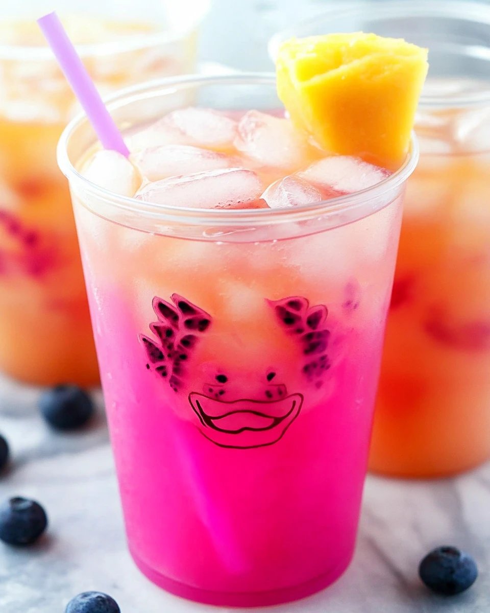 Copycat Mango Dragonfruit Refresher