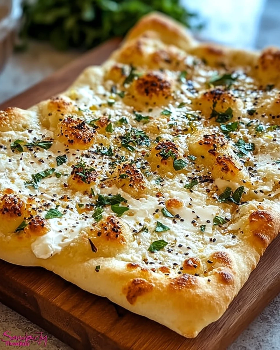Cottage Cheese Flatbread