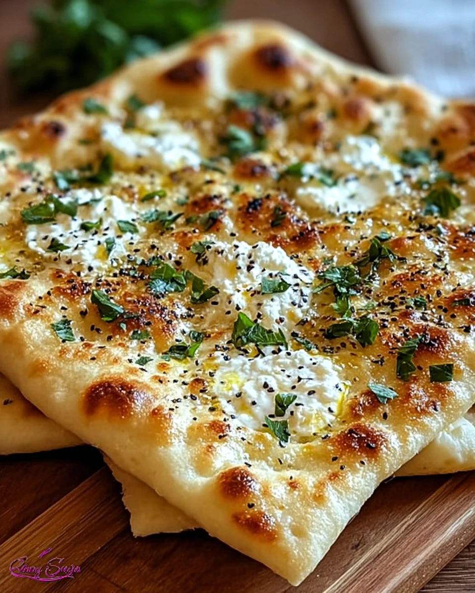 Cottage Cheese Flatbread