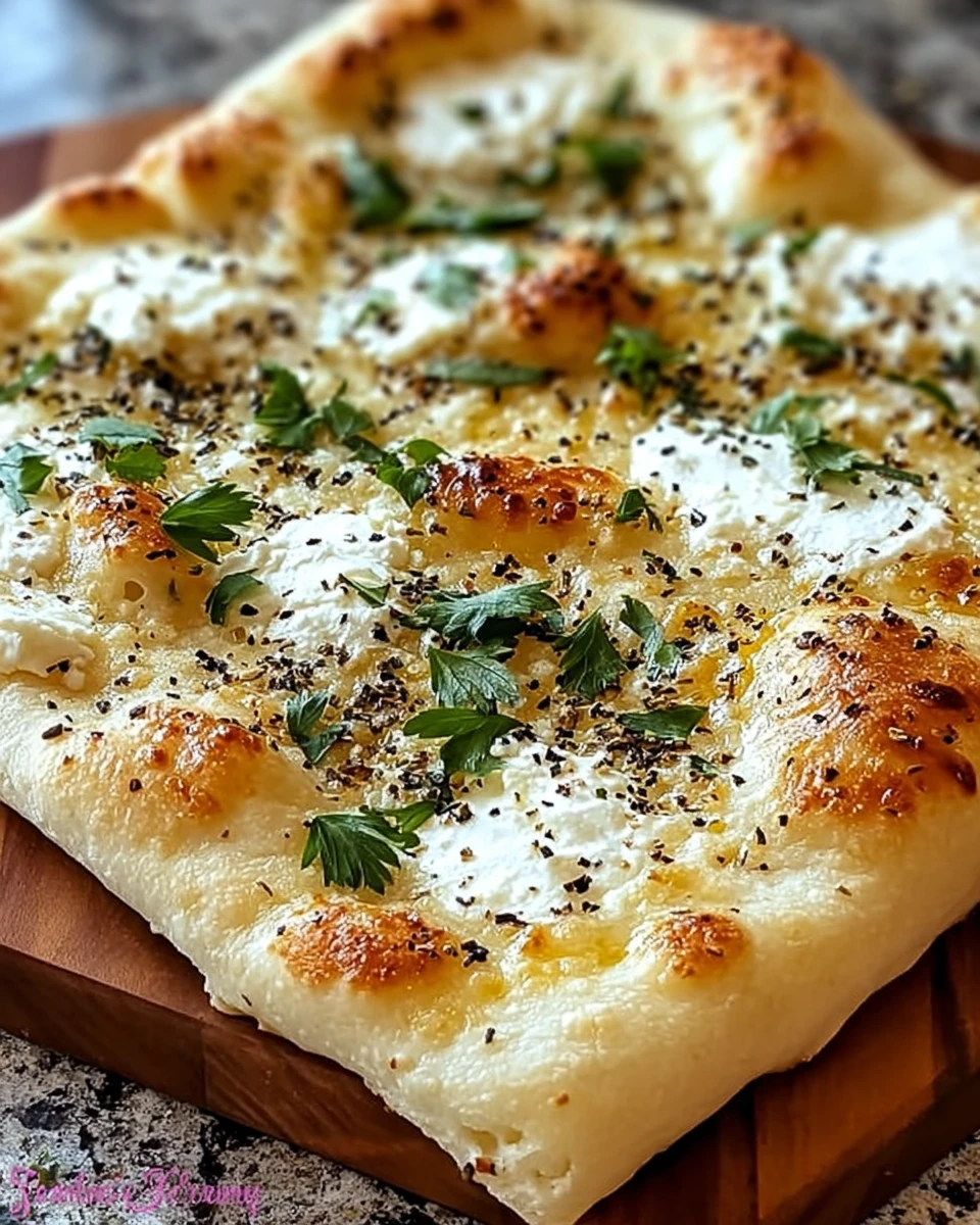 Cottage Cheese Flatbread