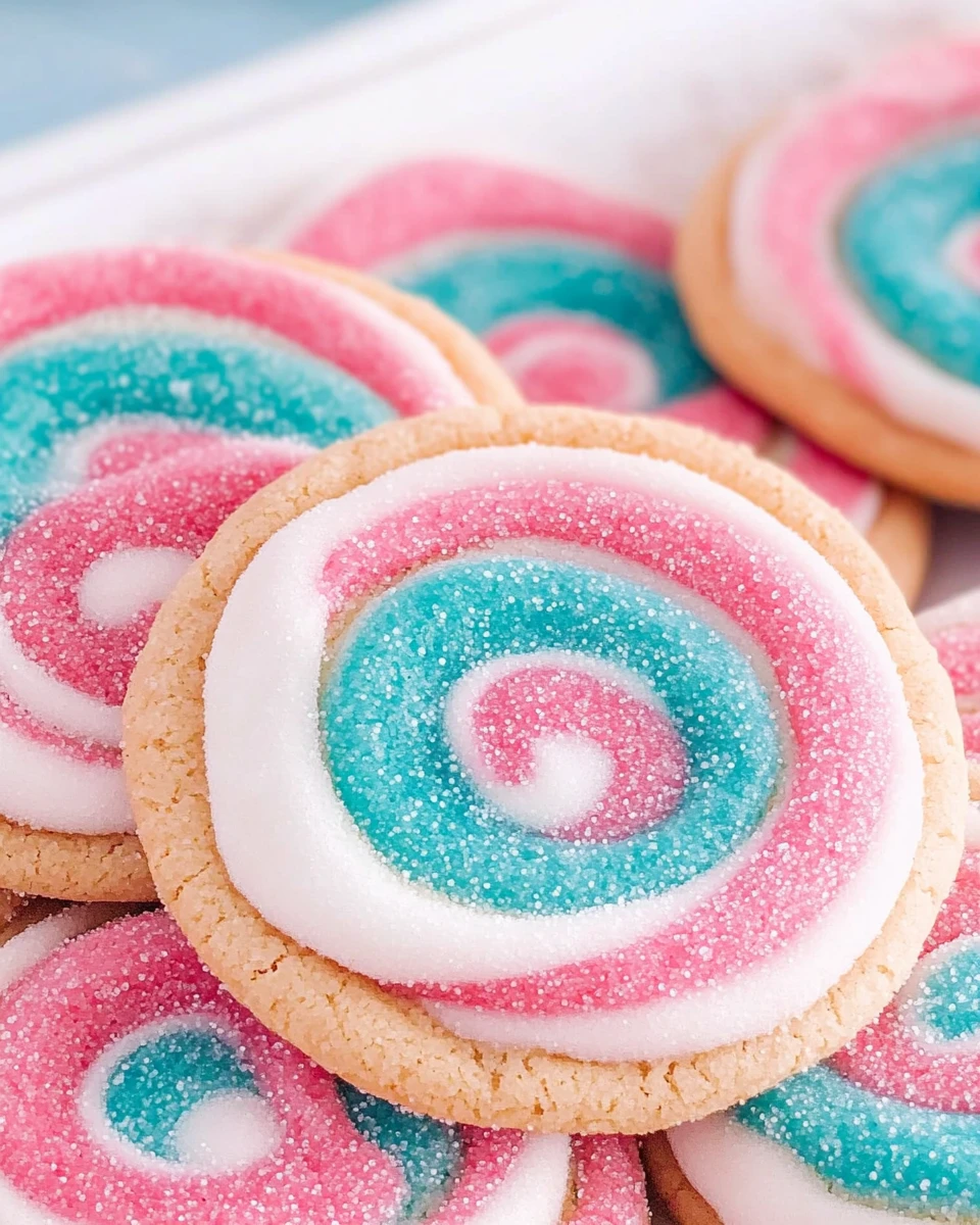 Cotton Candy Cookies