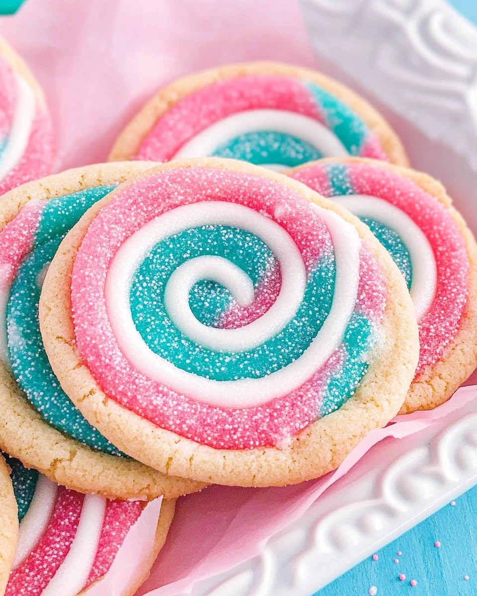 Cotton Candy Cookies