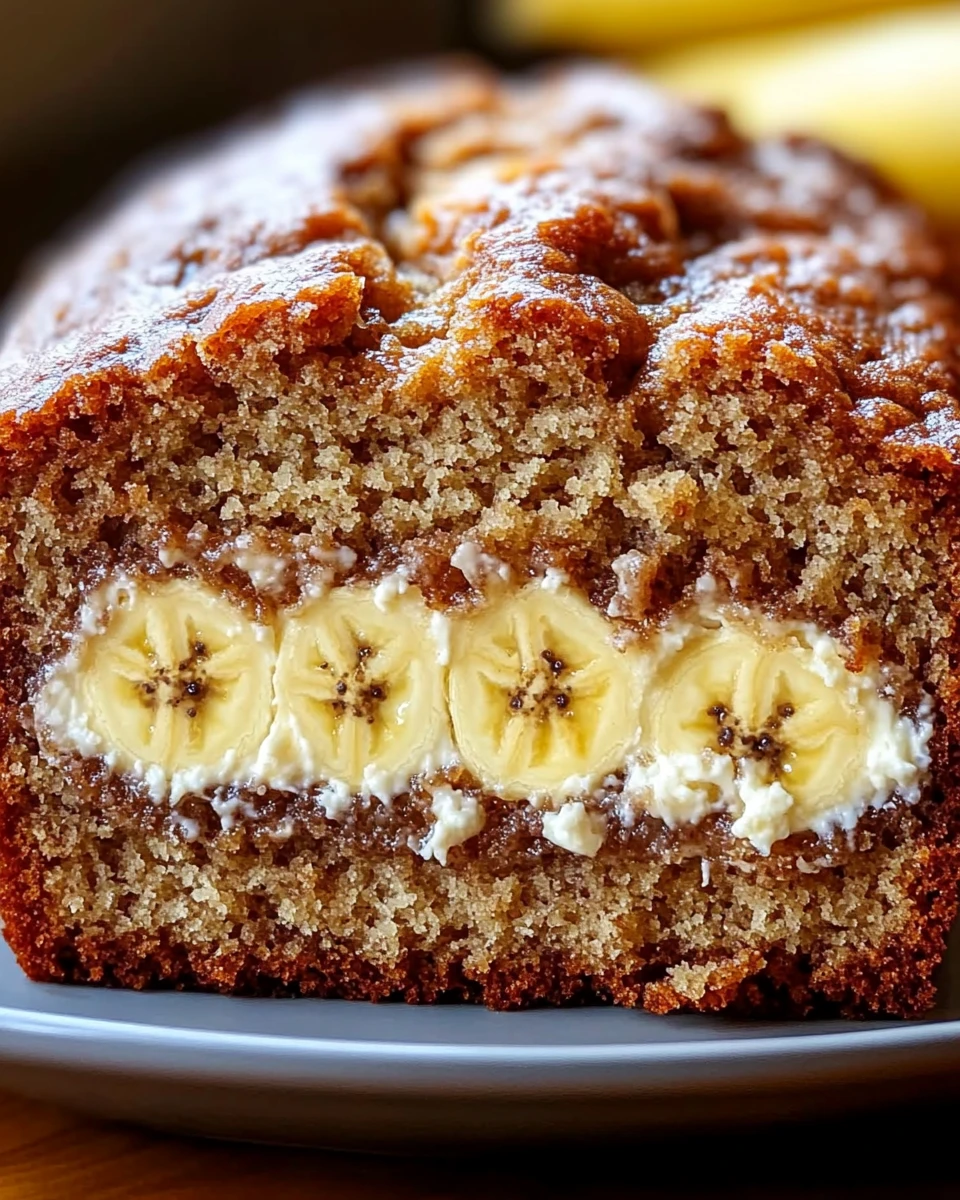 Cream Cheese Banana Bread