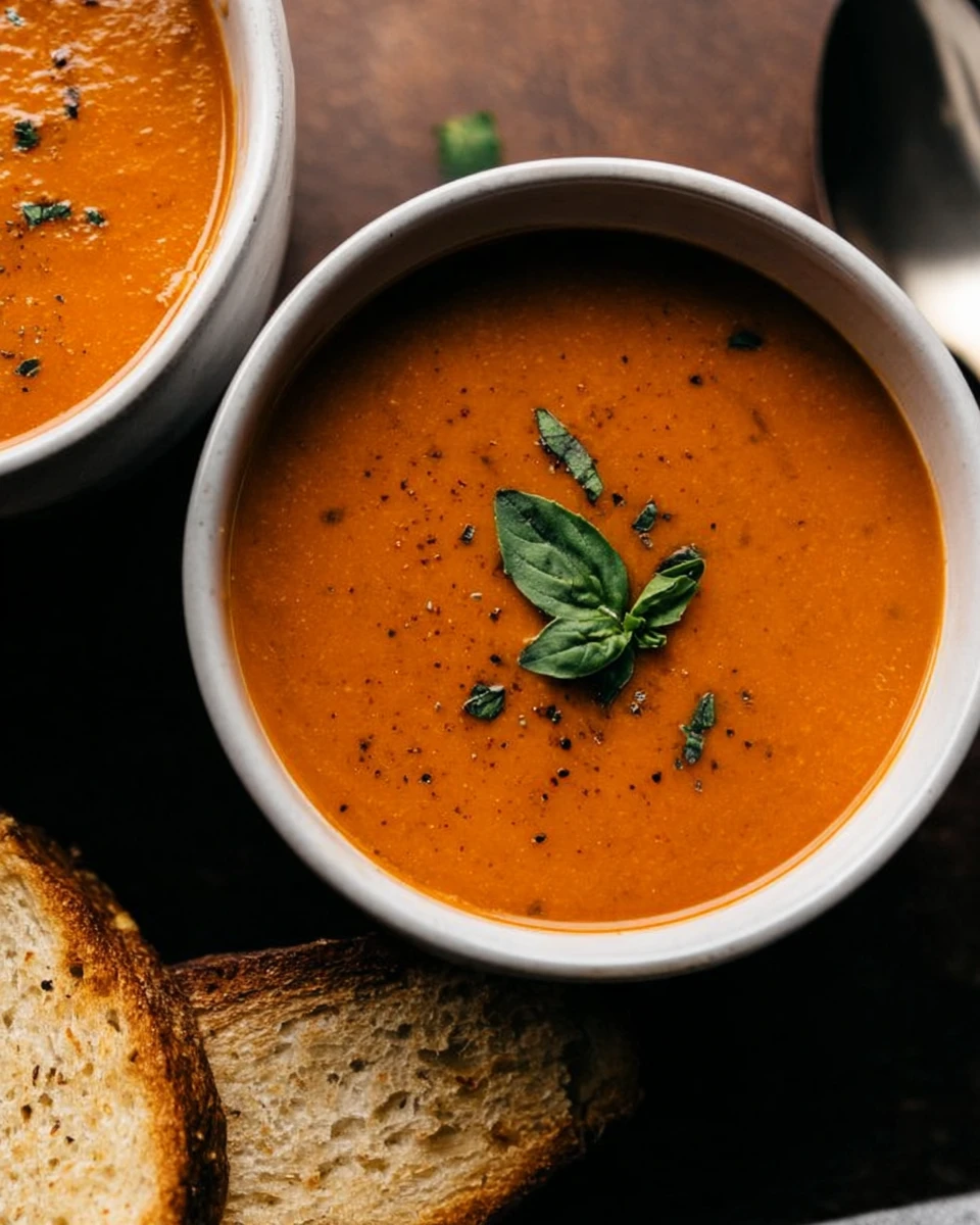 Creamy Roasted Tomato Soup