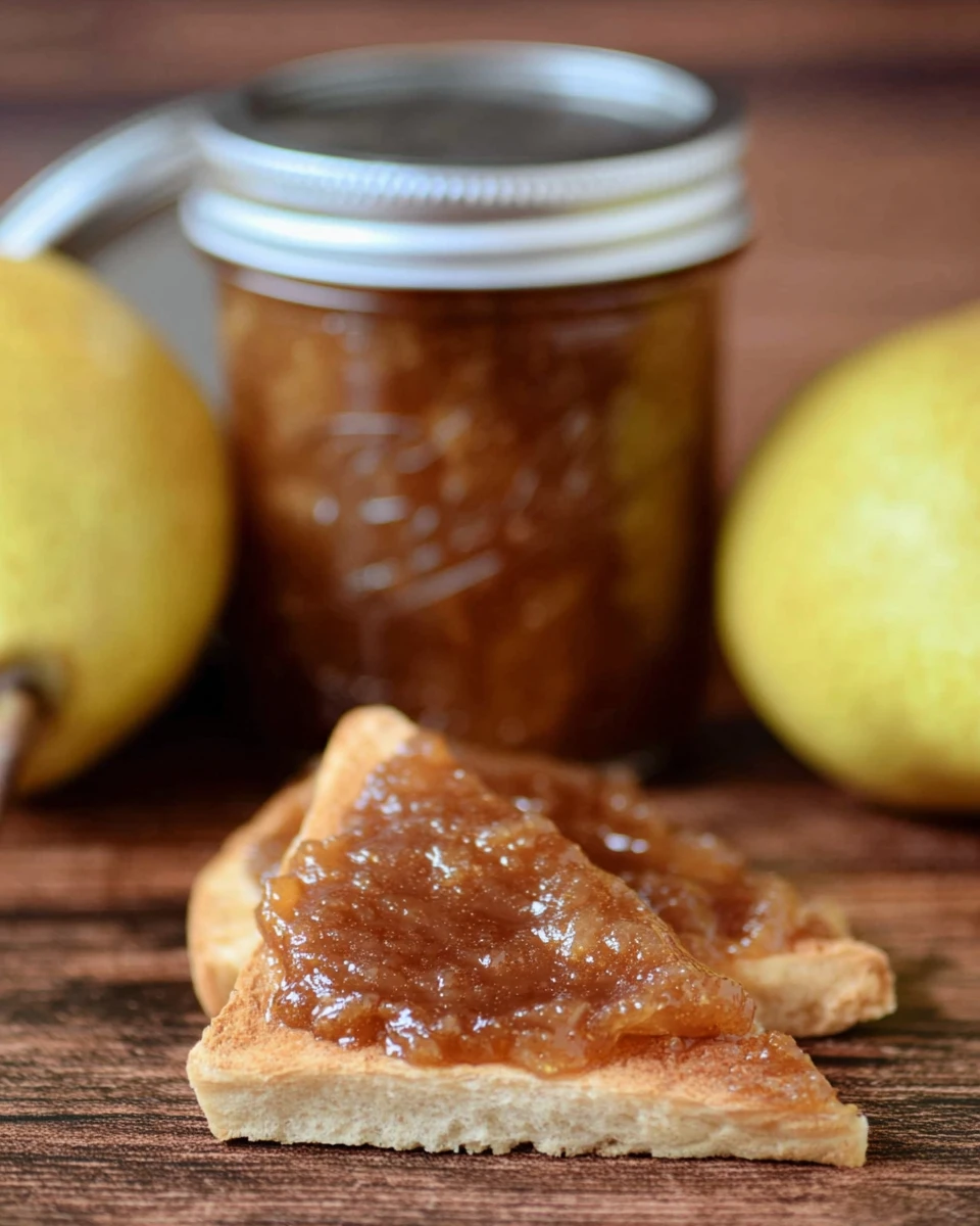Crockpot Pear Butter