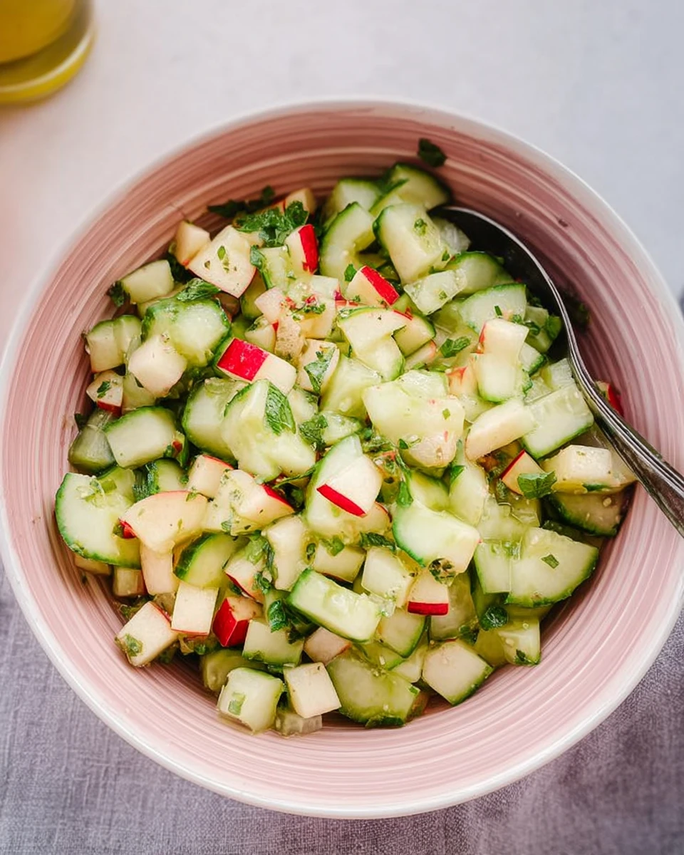 Cucumber Apple Salad