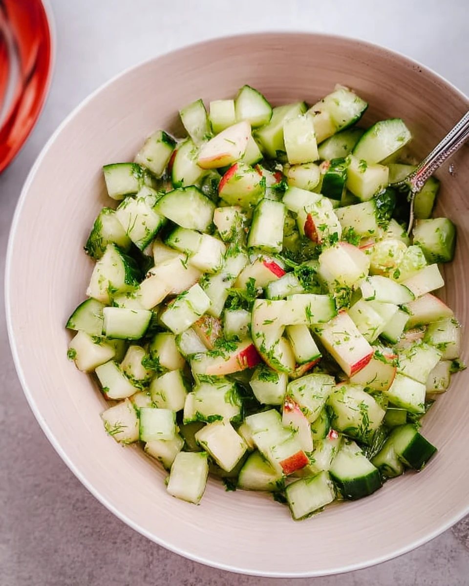 Cucumber Apple Salad