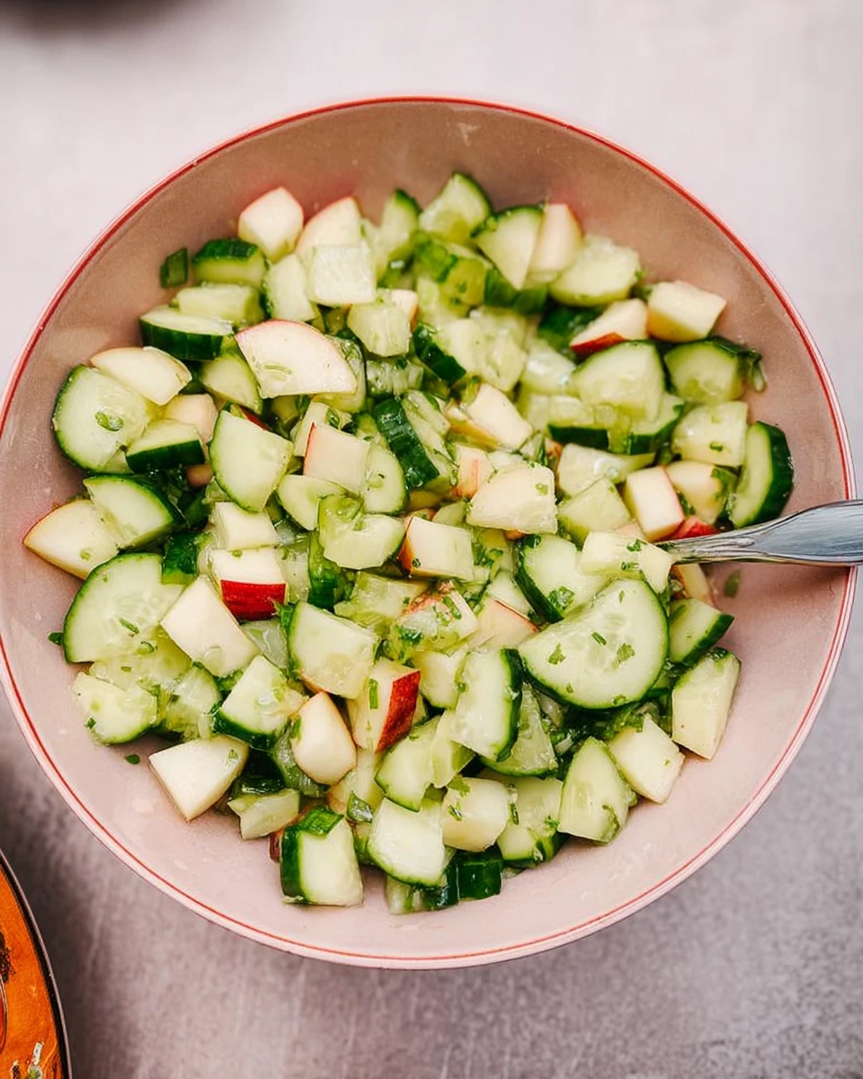 Image result for Quick Cucumber Apple Salad