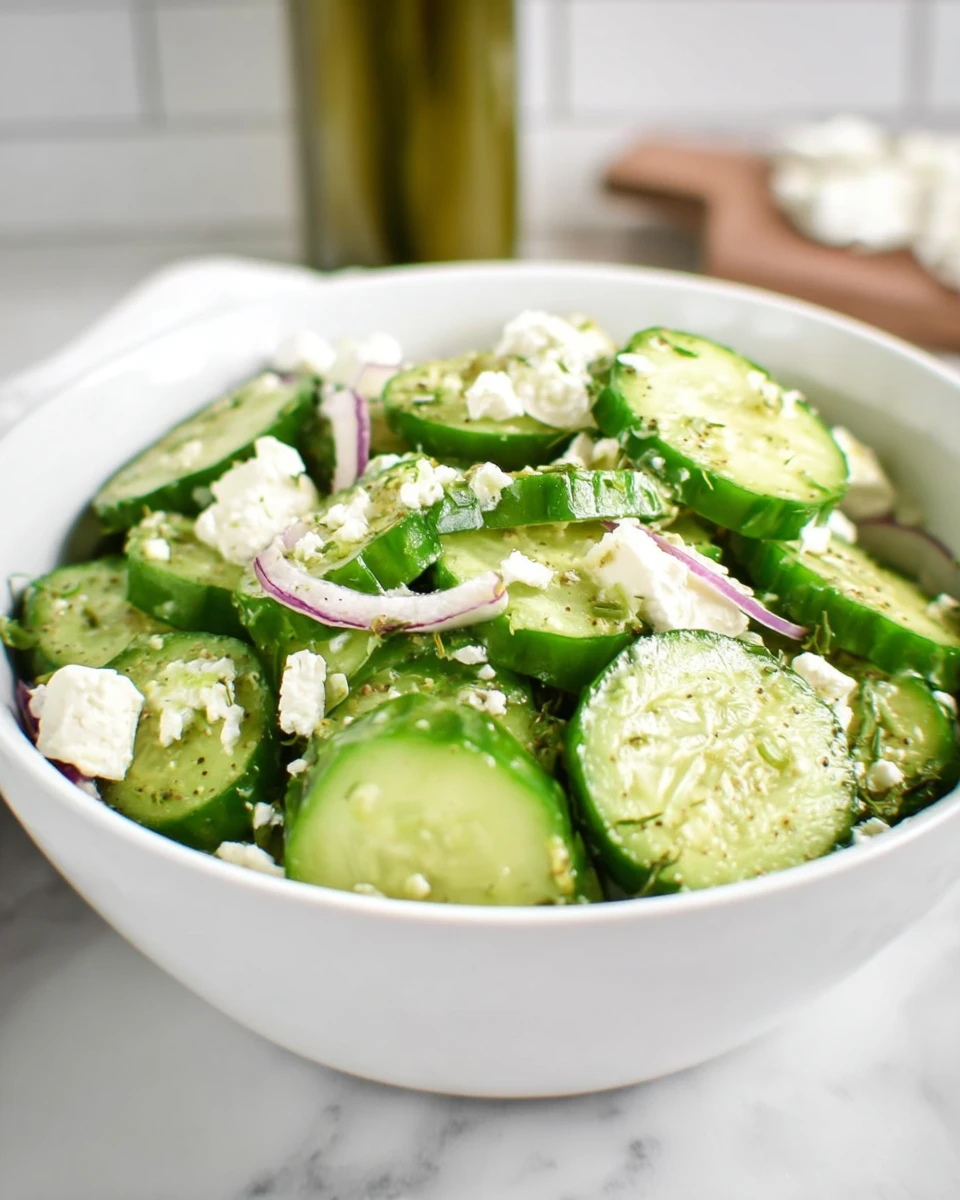 Cucumber Feta Salad