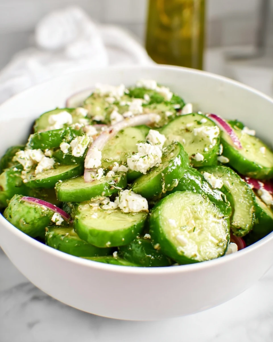 Cucumber Feta Salad