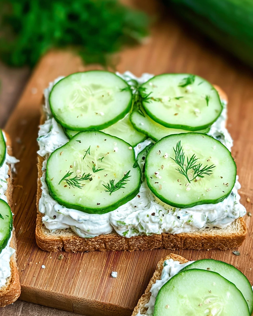 Cucumber Sandwiches