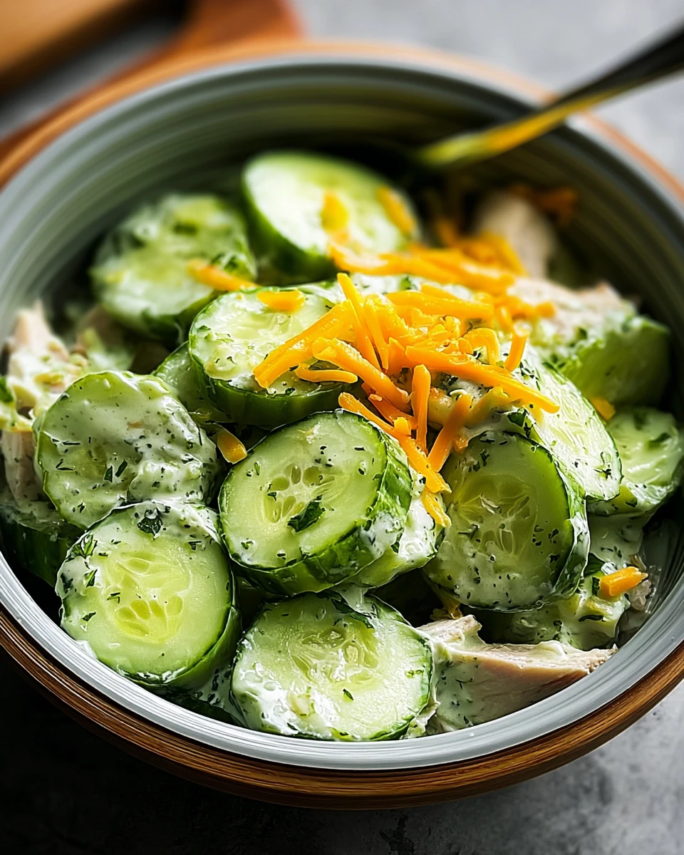 Cucumber Snack Bowl